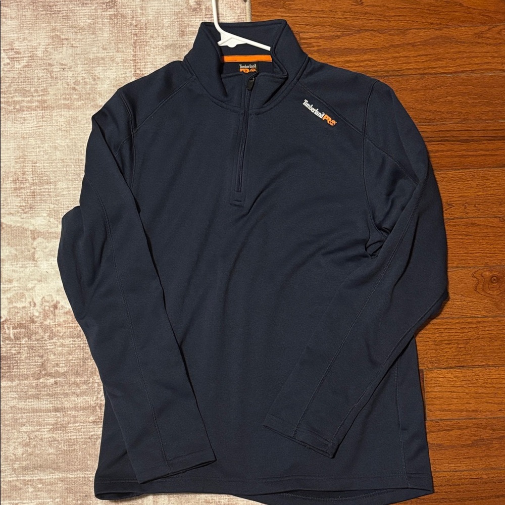 Timberland PRO Dark Blue Quarter-Zip Pullover